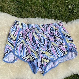 Topshop Cotton Print Shorts